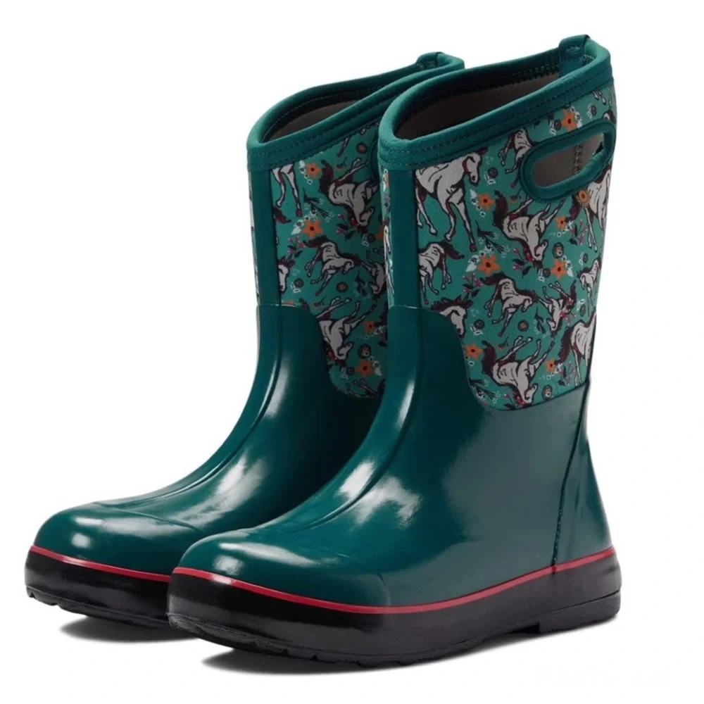 Bogs Classic 11 Unicorn Awesome Insulated Rain Boots Kids Multi Sizes BNWT